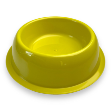  Georplast kerek tál 26cm sárga kutyatál