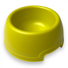  Georplast Lucky kerek tál M 21x8cm sárga kutyatál
