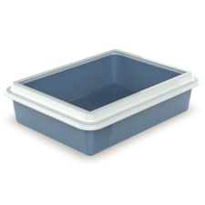 Georplast Max macska alomtálca kerettel 43,5x34x11cm kék macskatoalett