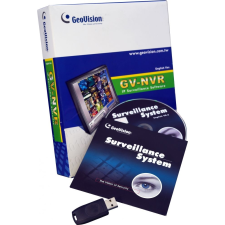GEOVISION GV NVR-4 Rögzítő szoftver IP kamerákhoz 4 csatorna biztonságtechnikai eszköz