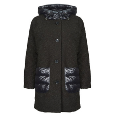 Geox Kabátok W CALITHE LONG COAT Fekete DE 44