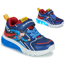 Geox Rövid szárú edzőcipők J CIBERDRON BOY SUPERMAN Kék 26 gyerek cipő