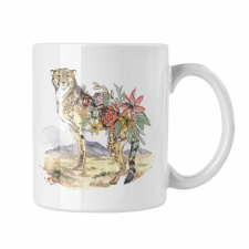  Gepárd - Fehér Bögre bögrék, csészék