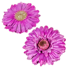  Gerbera virágfej őszi lila 12cm 4 darabos csomagban rendelhető (darab ár!) dekorációs kellék