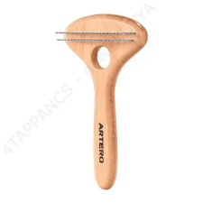  GEREBLYE FÉSŰ – DUPLA soros, forgó fogakkal - ECHO kutyafésű