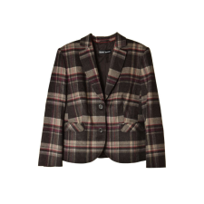 Gerry Weber női Blézer - Kockás #barna blézer