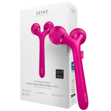 Geske 4 in 1 Szónikus arc- és testhenger alkalmazással magenta bőrápoló eszköz