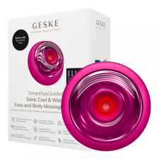 Geske 9 in 1 Sonic Hideg & meleg arc&testmasszírozó magenta bőrápoló eszköz