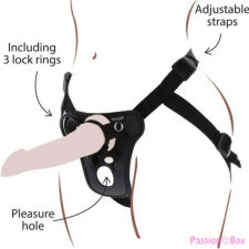 Get Real TOYJOY Prémium övvel rögzíthető dildo - élvezetes felfedezés műpénisz, dildó