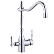 GetWell Heron 2 karos, 3 utas Konyhai csap víztisztítókhoz Króm színben csaptelep