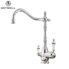 GetWell Heron-P, két karos, 3 utas Konyhai csap víztisztítókhoz Króm színben