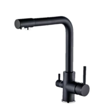 GetWell Simple 2 karos, 3 utas Konyhai Csap Víztisztítókhoz Antracit színben csaptelep