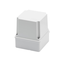 Gewiss GW44214 műanyag falon kivüli kötődoboz 100x100x120 magasított teli fedéllel, simafalú, IP56 világosszürke villanyszerelés