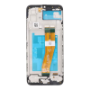  GH81-21626A Samsung Galaxy A03 SM-A035F OEM LCD kijelző érintővel fekete kerettel, előlap (164mm készülék verzió)