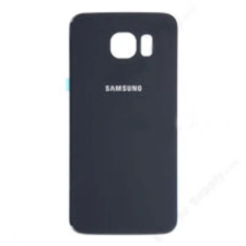  GH82-09548A Gyári akkufedél hátlap - burkolati elem Samsung Galaxy S6, fekete mobiltelefon, tablet alkatrész