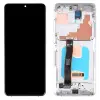  GH82-22271A Samsung Galaxy S20 Ultra / S20 Ultra 5G OLED kijelző érintővel Fehér kerettel előlap