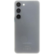 GH82-30393E Gyári akkufedél hátlap - burkolati elem Samsung Galaxy S23, szürke. mobiltelefon, tablet alkatrész