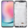  GH82-31240A Samsung Galaxy A24 4G TFT LCD kijelző érintővel fekete kerettel, előlap