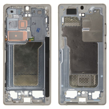  GH82-36386A Gyári Samsung Galaxy S25 Ultra Ezüst (Titanium Silver) középső keret mobiltelefon, tablet alkatrész