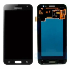  GH97-18414C Samsung Galaxy J3 (2016) J320F fekete OEM LCD kijelző érintővel mobiltelefon, tablet alkatrész