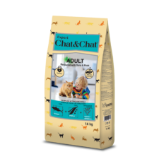 Gheda Chat&Chat Adult Tuna & Peas 14kg macskaeledel