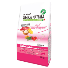 Gheda Gheda Unica Natura Unico Maxi - Raw Ham 12 kg kutyaeledel