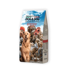 Gheda Traditional Dog&amp;Dog Gustavo Attivo Marha 10 kg kutyaeledel
