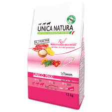 Gheda Unica Natura Unico Maxi - Raw Ham, sonkával 12kg kutyaeledel