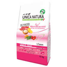 Gheda Unica Natura Unico Maxi - Raw Ham, sonkával 12kg kutyaeledel