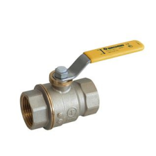 Giacomini 3/4˝  R910G Gömbcsap BB, (Sárga) R730GAX004 hűtés, fűtés szerelvény