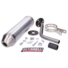 GIANNELLI Hátsó hangtompító Giannelli alumínium Sherco HRD 50 99-02-hez egyéb motorkerékpár alkatrész