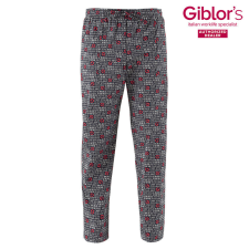 Giblor's Szakácsnadrág- ALAN - Giblors logó mintával munkaruha