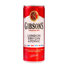  Gibson’s Gin & Tonic RTD DRS (0,25L/ 5%) gin