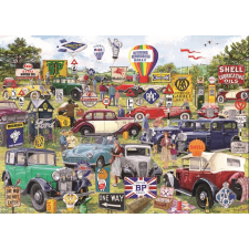 Gibsons motoros emlékek puzzle 1000 darabos puzzle, kirakós