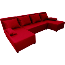  Gido U alakú sarok ágyazható 278x130cm-es fekvőfelülettel Piros bútor
