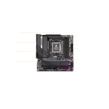 Gigabyte alaplap am5 b650m aorus elite amd b650, matx alaplap
