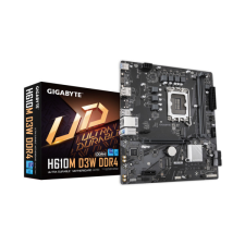 Gigabyte Alaplap S1700 H610M D3W DDR4 INTEL H610, mATX alaplap