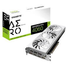 Gigabyte GeForce RTX 4060 8GB GDDR6 Aero OC (GV-N4060AERO OC-8GD) videókártya