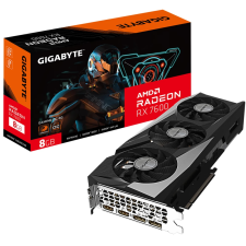 Gigabyte GV-R76GAMING-OC-8GD Radeon RX 7600 8GB GDDR6 GAMING OC PCIE videókártya