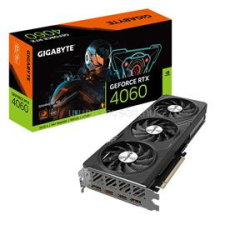 Gigabyte Videokártya nVidia RTX 4060 GAMING 8GB DDR6 OC (GV-N4060GAMING_OC-8GD) videókártya