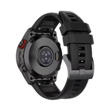 Gigapack 20mm szilikon, QuickFit csatlakozású Garmin pótszíj fekete (GP-149203) okosóra kellék