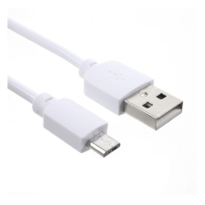 Gigapack Adatkábel és töltő (USB - microUSB, 100cm) FEHÉR (5996457294541) kábel és adapter