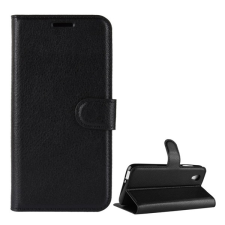 Gigapack Alcatel 1 (OT-5033D) tok álló (Flip, oldalra nyíló, prémium) fekete tok és táska