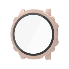 Gigapack Amazfit Falcon műanyag keret (bumper, ütésállóság + kijelzővédő üveg) rózsaszín okosóra kellék