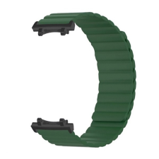 Gigapack Amazfit T-Rex 3 pótszíj (egyedi méret, szilikon, 3d, mágneses) sötétzöld okosóra kellék