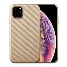 Gigapack Apple iPhone 11 Pro szilikon telefonvédő (karbon minta, arany) tok és táska