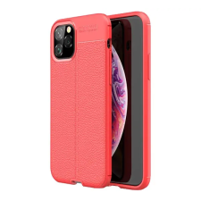 Gigapack Apple iPhone 11 Pro Szilikon Tok - Piros/Varrás minta tok és táska