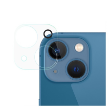 Gigapack Apple iPhone 13 mini Kameravédő üveg (2.5D lekerekített szél, karcálló, 9H, teljes fedés) átlátszó mobiltelefon kellék