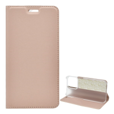 Gigapack Apple iPhone 13 Pro tok álló (Flip, oldalra nyíló) rozéarany tok és táska