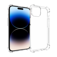 Gigapack Apple iPhone 15 Plus szilikon telefonvédő (közepesen ütésálló, légpárnás sarok) átlátszó tok és táska